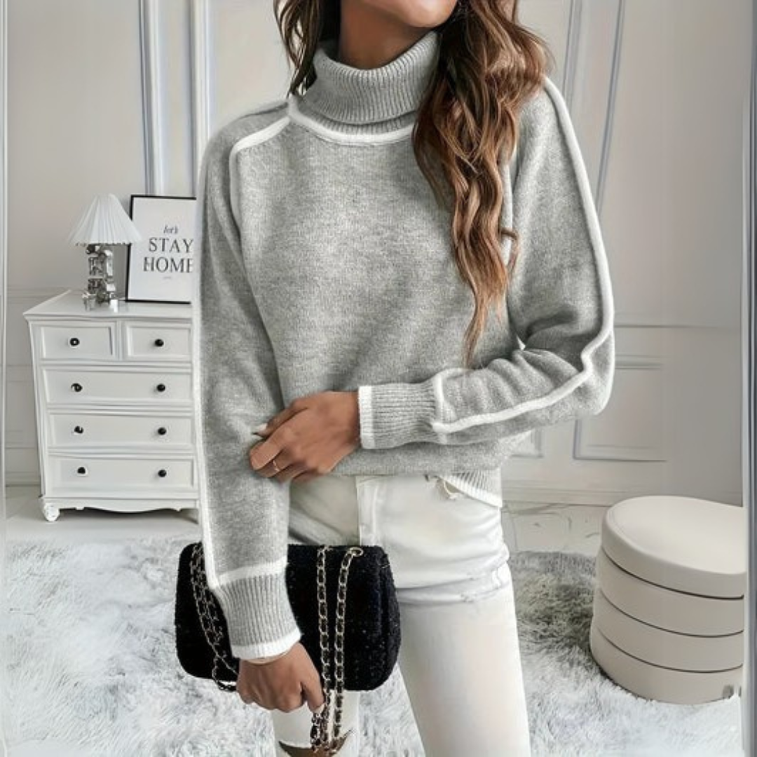 Eleonora™ | Maglione elegante a collo alto