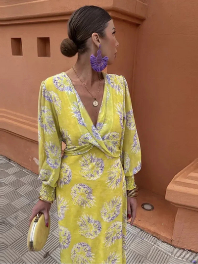 Carmela™ | Abito Estivo Floreale