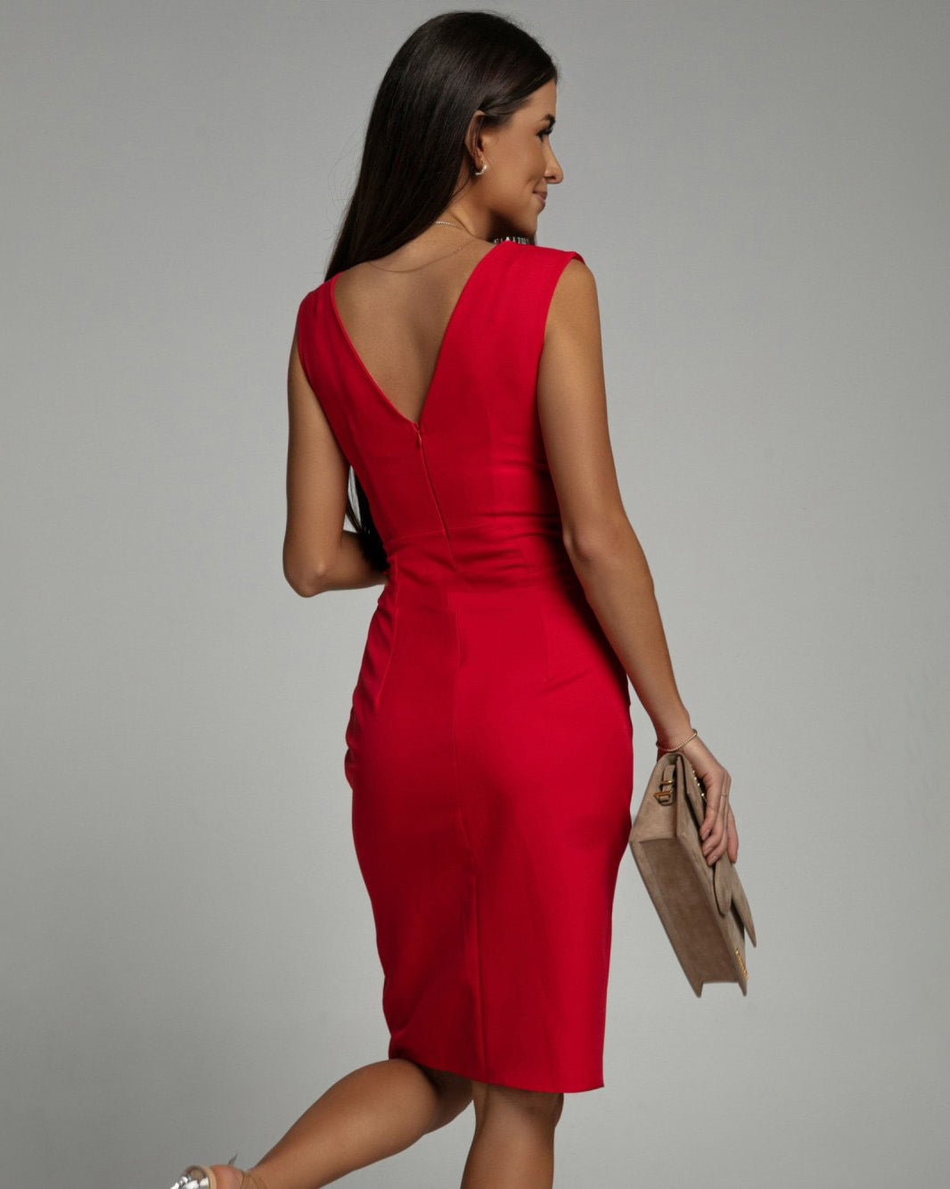 Anna | Abito Chic con Spacco