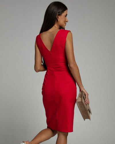 Anna | Abito Chic con Spacco