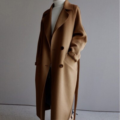 Fiorella | Elegante Cappotto in Mistura di Lana