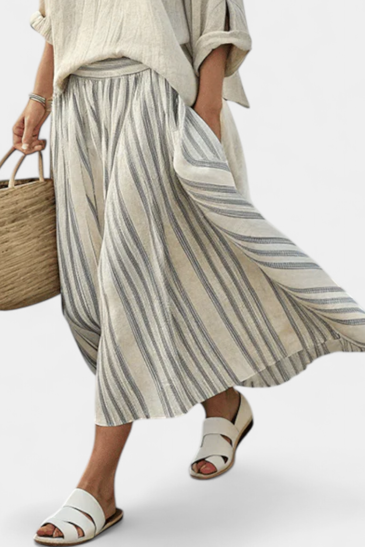 Lilia Set | Eleganza fresca in lino naturale.