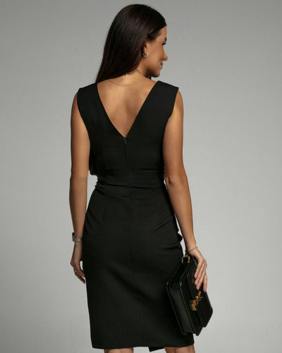 Anna | Abito Chic con Spacco