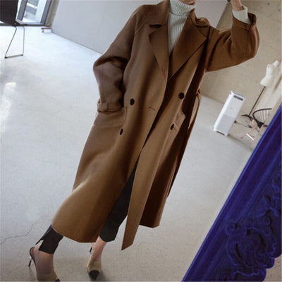 Fiorella | Elegante Cappotto in Mistura di Lana