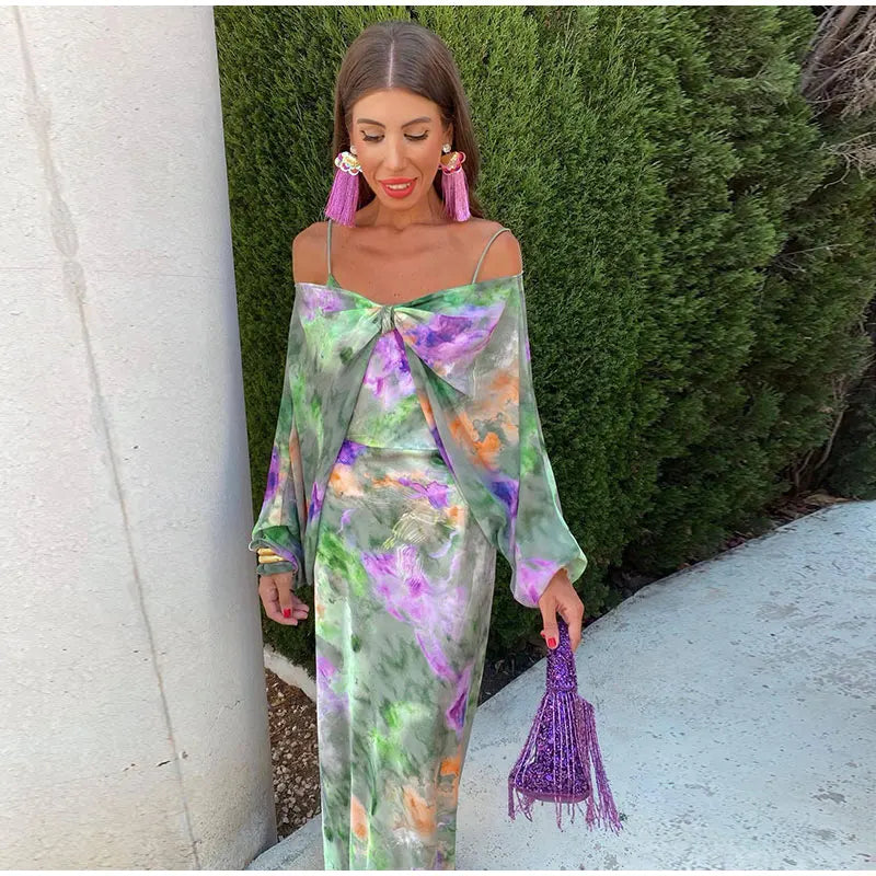 Bianca | Abito maxi elegante