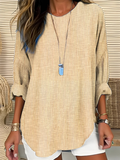 Elena™ | Blusa a strisce alla moda