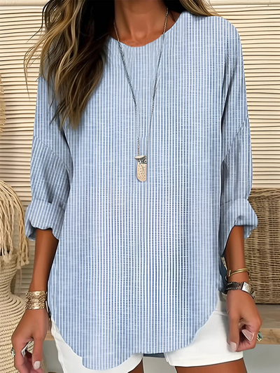 Elena™ | Blusa a strisce alla moda