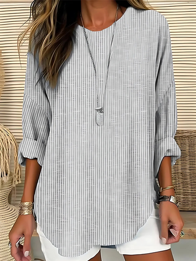 Elena™ | Blusa a strisce alla moda