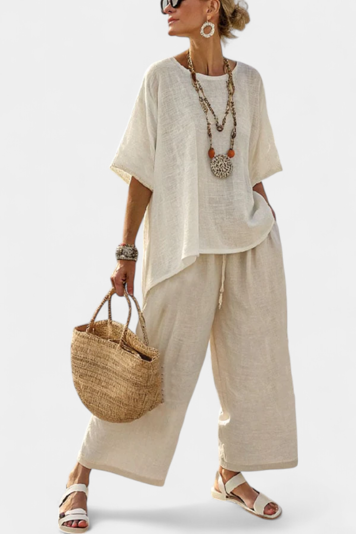 Mira | Completo minimalista crudo oversize
