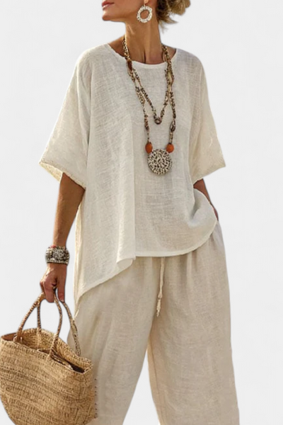 Mira | Completo minimalista crudo oversize